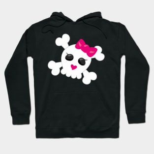 Cute Skull and Cross Bones Hoodie